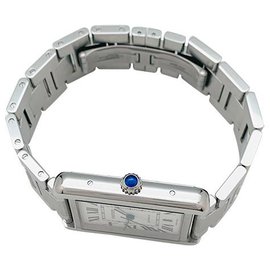 Cartier-Cartier "Tank Solo XL" steel watch-Other