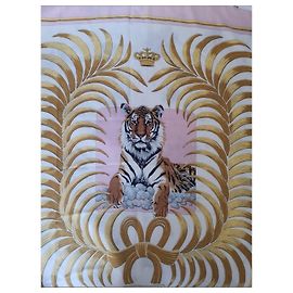 Hermès TIGRE REAL Rosa Dourado