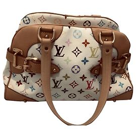 Louis Vuitton Leather Handbag Multi Color Multiple colors