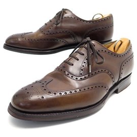 Church's-CHURCH'S CHETWYND RICHELIEU SHOES 6.5g 40.5 Wide 41 Brown leather-Brown