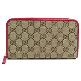 NEW GUCCI MONOGRAM CANVAS WALLET GUCCISSIMA 363423 NEW CANVAS WALLET Brown