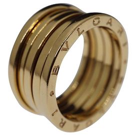 Bulgari Bvlgari B.Zéro1 5-Band 18k Taille de bague en or jaune 61 Doré Bijouterie dorée