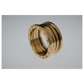 Bulgari-Bvlgari B.Zero1 5-Band 18k Yellow Gold Band Ring Size 61-Golden,Gold hardware