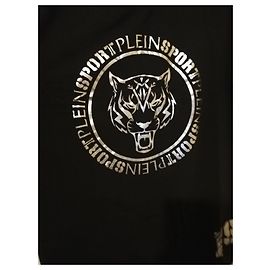 Philipp Plein Camisetas Plein Sport Cuello redondo Negro Verde