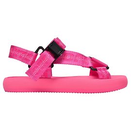 Off White Trek Sandals in Pink Polyester Pink