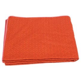 Hermès LARGE THROW HERMES Orange