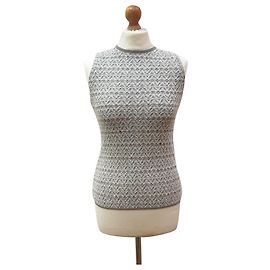 Blusa de crochê missoni Multicor