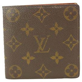 Louis Vuitton Monogram Bifold Slender Marco Florin Multiple Herren Geldbörse Andere