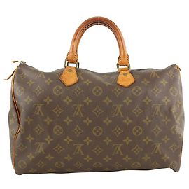 Louis Vuitton Monogram Speedy 35 Bolsa de Boston Otro