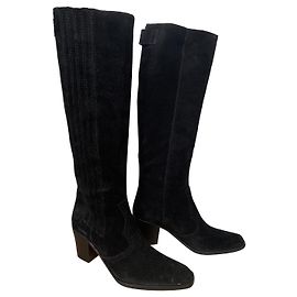 Ganni botas Preto