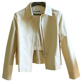 Wunderschöne Baumwolljacke von Jil Sander Beige