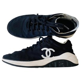 Chanel-Sneakers-Black,White