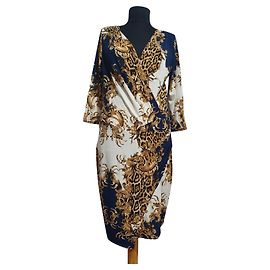 Autre Marque Orna Farho Multi Print Leopard Dress Multiple colors Leopard print