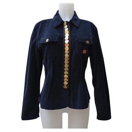Kenzo Black Cotton Jacket L Black