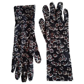 Kenzo Samt Schwarz