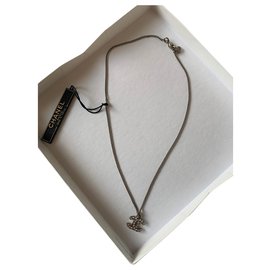 Chanel-Necklaces-Silvery