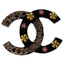 Chanel Pins & brooches Black