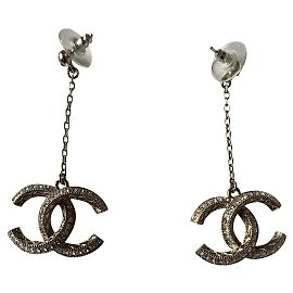 Chanel Brincos Prata