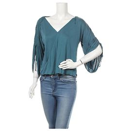 Free People Bluse Blau Blau