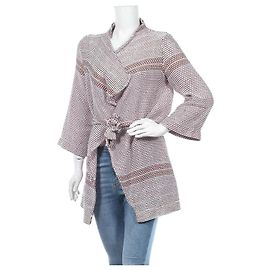 Autre Marque Cardigan Rich and Royal Coton M Multicolore