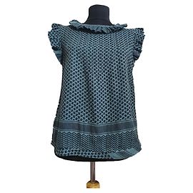 Blusa de algodón Cecilie Copenhagen Multicolor