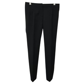 Balenciaga-Pantalones negros t 38-Negro