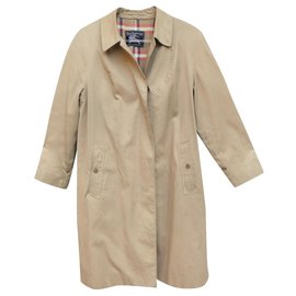 Burberry-impermeable mujer Buberry vintage sixties t 38-Beige