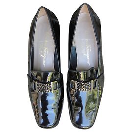 Mocasines Salvatore Ferragamo p 39 Negro