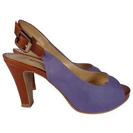Balenciaga Leather Pumps Lilac 35.5 Purple
