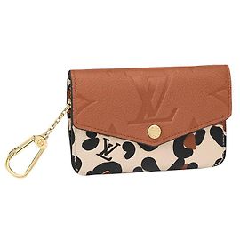 Louis Vuitton LV Key pouch Wild at heart Brown