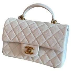 Chanel-Handbags-White