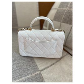 Chanel-Handbags-White