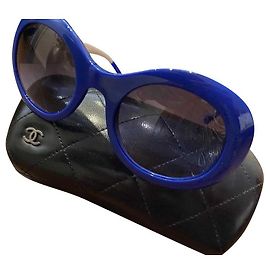 Occhiali da sole Chanel blu navy Blu navy