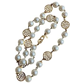 Colar longo Sublime Vintage Louis Féraud Gold hardware