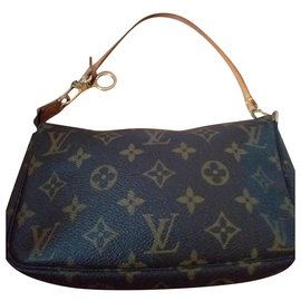 Louis Vuitton-Monogram NM accessory pouch-Brown