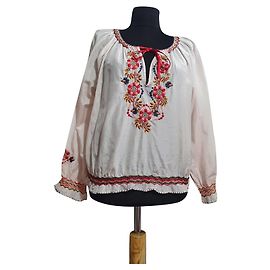 Blusa Odd Molly de seda y algodón multicolor Multicolor