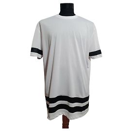 Karl Lagerfeld T-shirt Black White Polyester XXL Black White