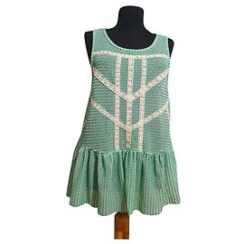 Free People Tanktop Grün Größe M Grün