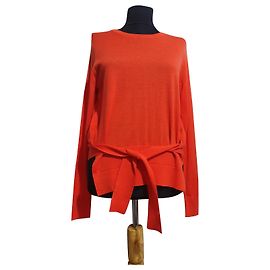 Pull Dorothée Schumacher Orange en Laine Orange