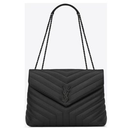 Saint Laurent-Borsa Saint Laurent modello Loulou-Nero