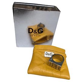 Hervorragender Dolce & Gabbana Lesezeichenring Silber