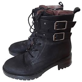 Ikks Botines Negro