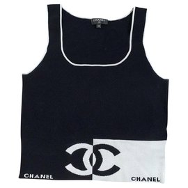 Chanel-Tops-Negro