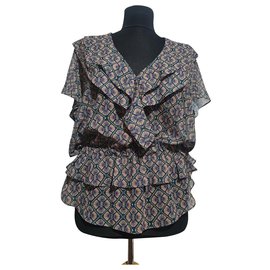 Camicetta Maison Scotch Multicolore Poliestere M Multicolore