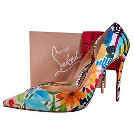 Christian Louboutin escarpins iriza neufs   38.5 Multicolore