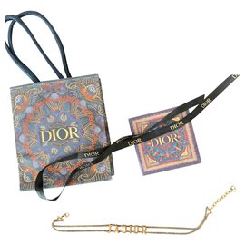 Dior-Yo adior gargantilla-Gold hardware