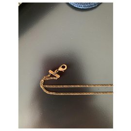 Dior-Ich liebe Halsband-Gold hardware