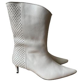 Anine Bing Stiefeletten Weiß
