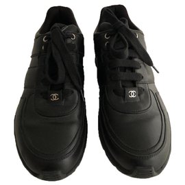 Chanel-Sneakers-Black