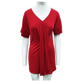 Balenciaga-Mini Red Dress/Tunic -Red